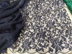 Δαντέλα κεντητή 'Paola' blue