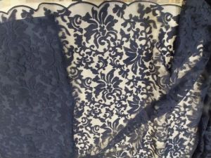 Δαντέλα κεντητή 'Paola' blue