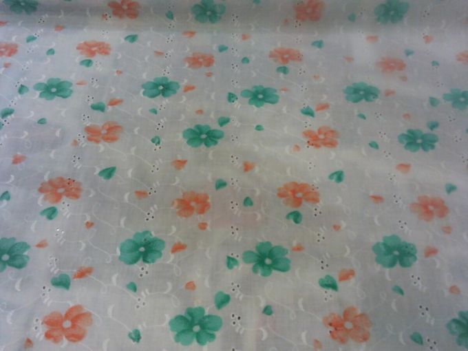 Μπροντερί 'Flower chic' orange