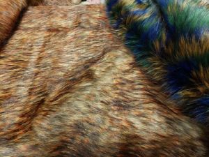 Γούνα οικολογική 'Fancy fur' brown
