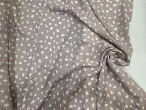 Viscose Linen Look-beige