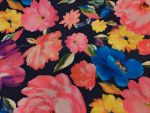 Σατέν 'ROSES' blue