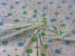 Μπροντερί 'Flower chic' green