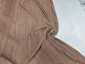 Ζέρσεϋ πλισσέ 'Paola' beige