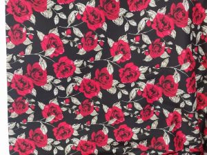 Καπαρτίνα ελαστική 'Roses'