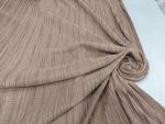 Ζέρσεϋ πλισσέ 'Paola' beige