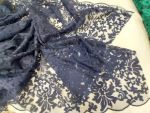 Δαντέλα κεντητή 'Paola' blue