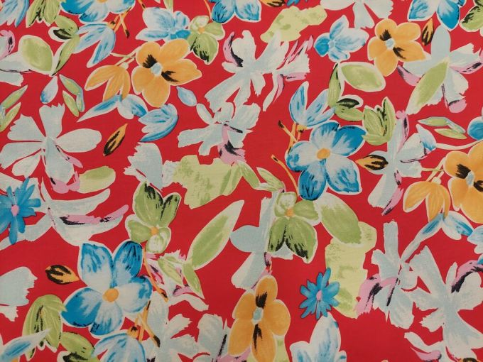 Βισκόζ 'Flower red'