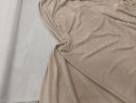 Βελούδο ελαστικό ματ 'Sugar' beige