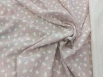 Viscose Linen Look Dusty Pink