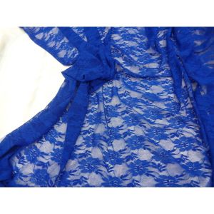 Δαντέλα ελαστική ' Royal blue romance'