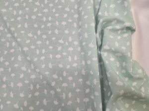 Viscose Linen Look-green