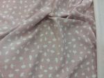 Viscose Linen Look Dusty Pink