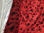 Τούλι ελαστικό 'Velvet flowers'