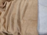 Γούνα οικολογική 'Rabbit' vivid beige