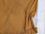 Λεπτό πλεκτό 'Velvet' dark yellow