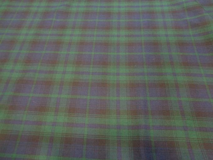 Καπαρτίνα 'Classic' blue-green Scotch