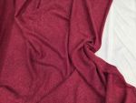 Λεπτό πλεκτό 'Velvet' bordeaux