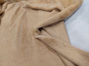 Γούνα οικολογική 'Rabbit' vivid beige